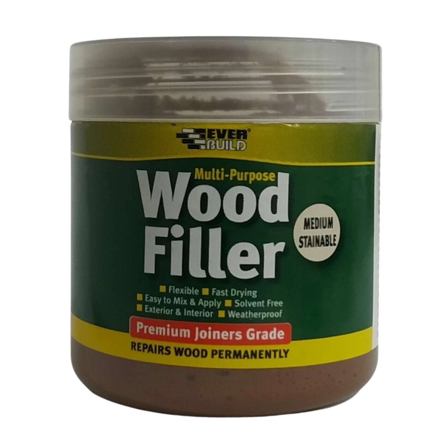 Everbuild Multi Purpose Premium Joiners Wood Filler - Medium Stainable