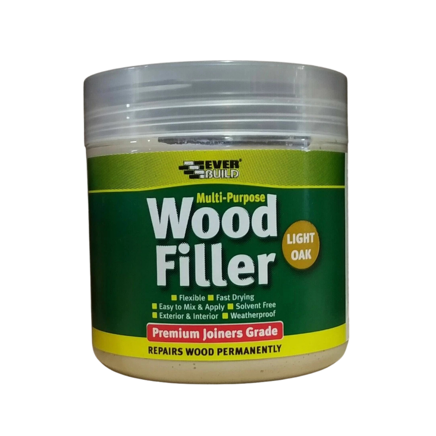 Everbuild Multi Purpose Premium Joiners Wood Filler - Light Oak