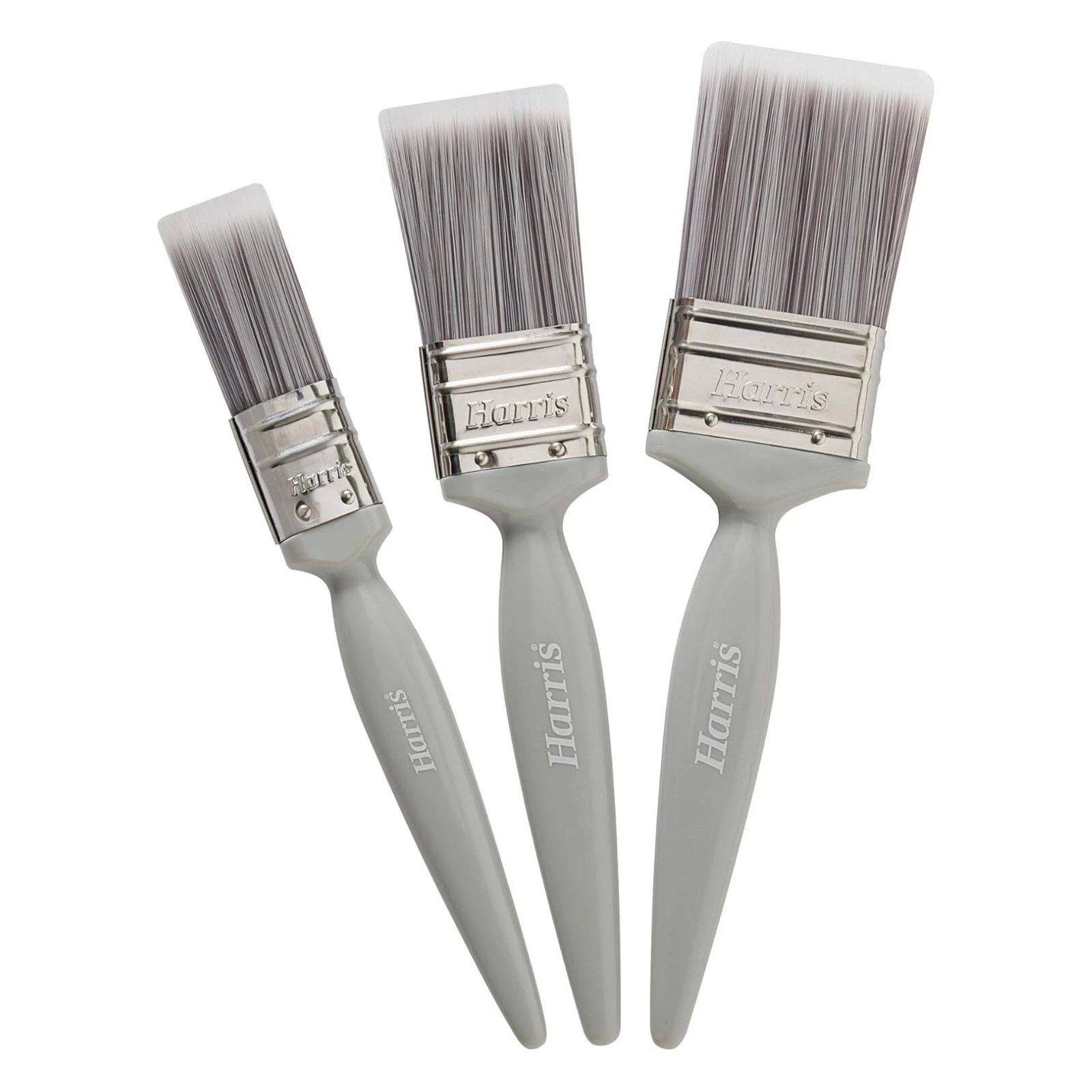 Harris EverPro Paint Brush Set – 1, 3, & 5 Inch For Walls & Ceilings (Professional Emulsion)