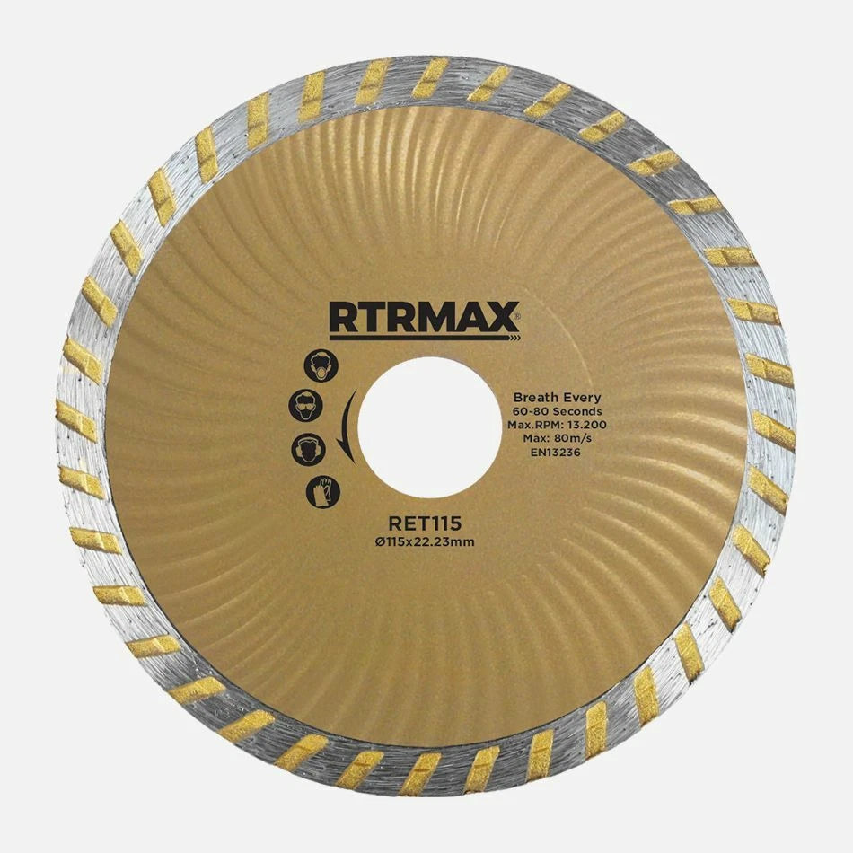 115mm Diamond Cutting Discs 4.5" Tile Stone & Concrete Marble Grinder Blade