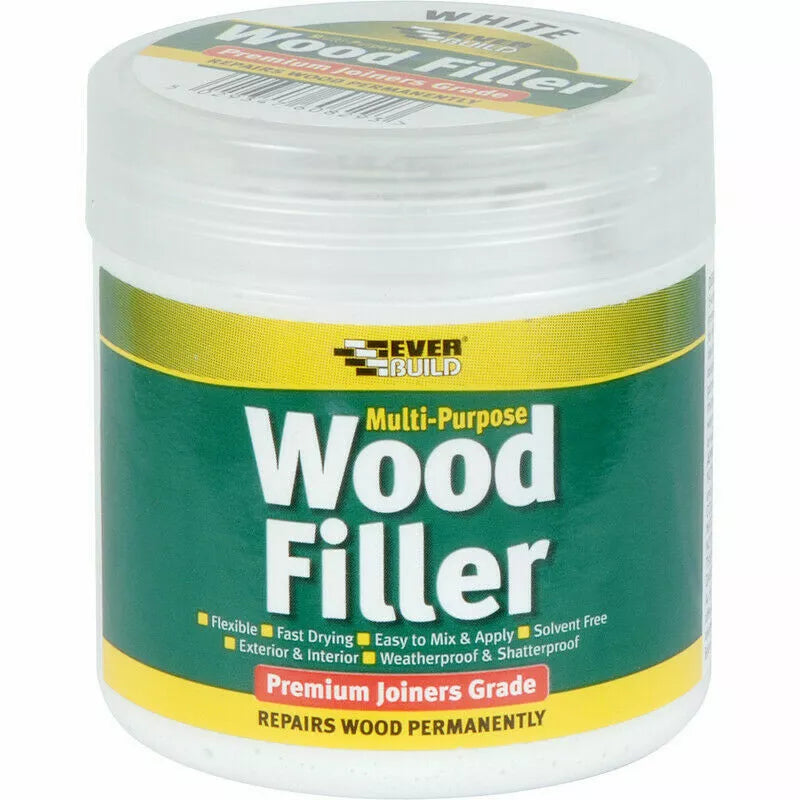 Everbuild Multi Purpose Premium Joiners Wood Filler - White