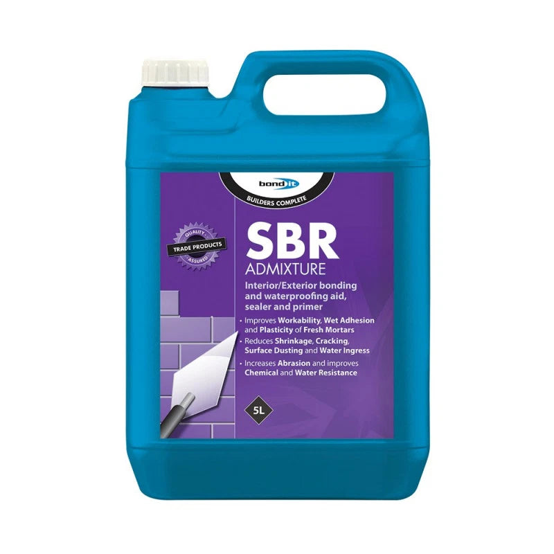 Bond It SBR Waterproof Concrete Latex – Wall & Floor Bonding Agent