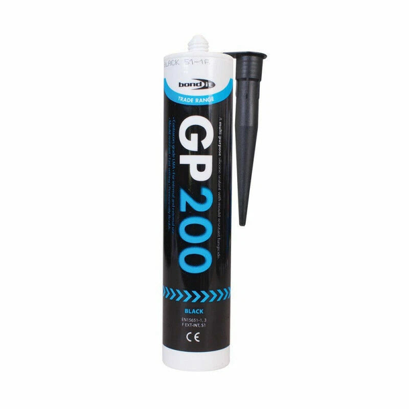 Bond IT General Purpose Silicone C3 310 ml Sealant - Black