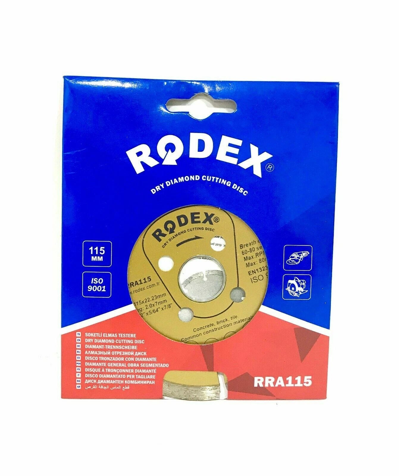 Turbo DIAMOND CUTTING DISC Granite Stoneware Ceramic Marble Tile Cutting Blade