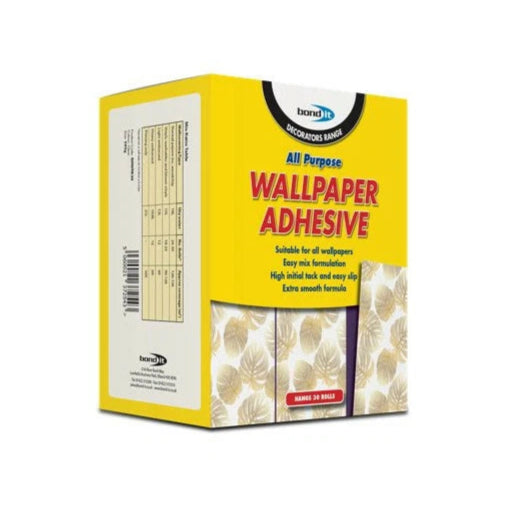 Bond It All Purpose Wallpaper Adhesive, Extra Strong Paste, 30 Rolls