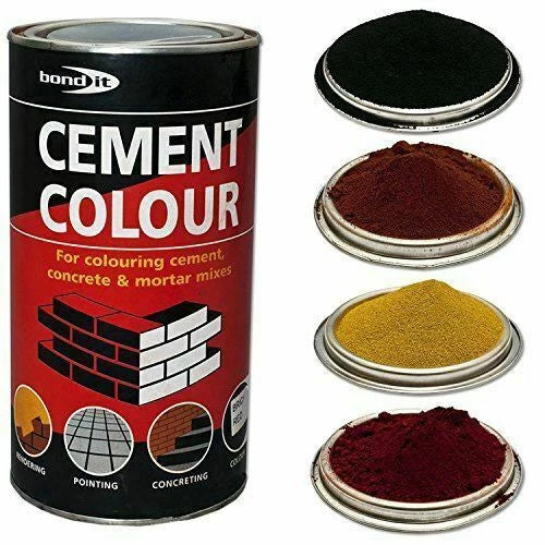 Bond-IT Cement Dye Powder - Black, 1KG Mortar & Concrete Toner
