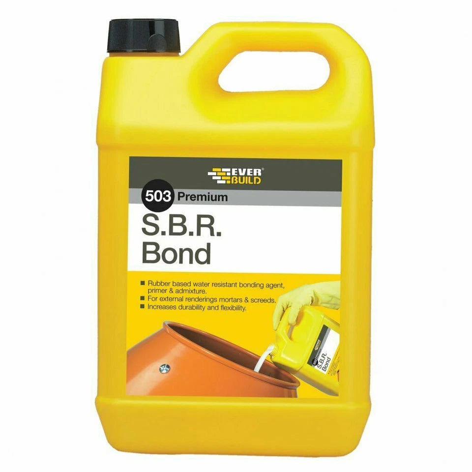 EVERBUILD 503 S B R BOND S.B.R LATEX BONDING AGENT ADMIXTURE 5 L
