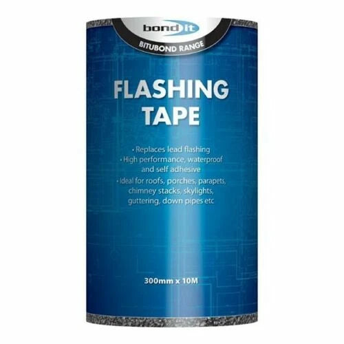 300MM X 10M Flashing Tape Lead Coloured Self-Adhesive Bitumen Roofing Flashband