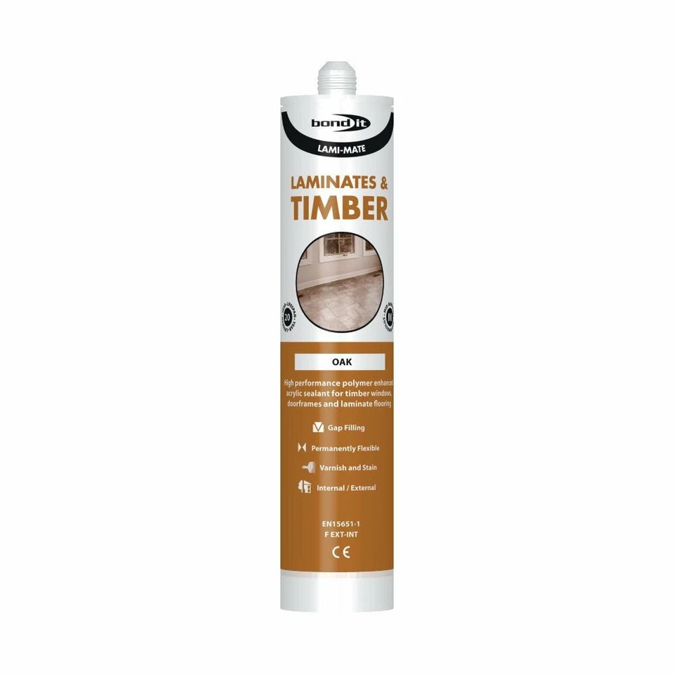 Laminate floor Silicone Oak Bond it Gap Filler for Timber and Laminate