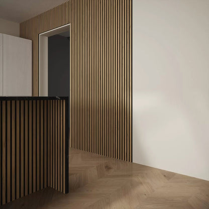 Light Oak 1.2m Wall Panel