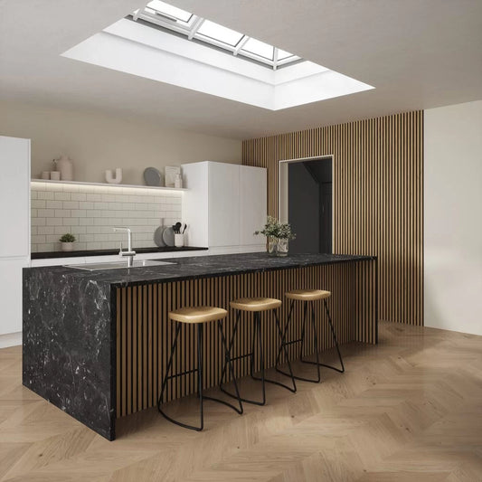 Light Oak 1.2m Wall Panel