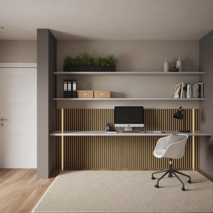 Light Oak 1.2m Wall Panel