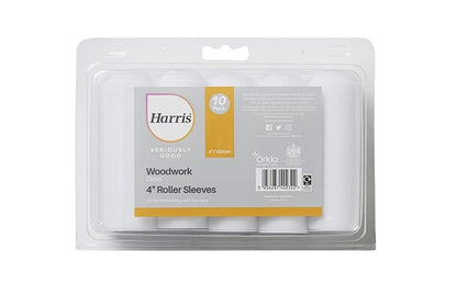 Seriously Good Woodwork Gloss Mini Roller Sleeve 4in 10 Pack