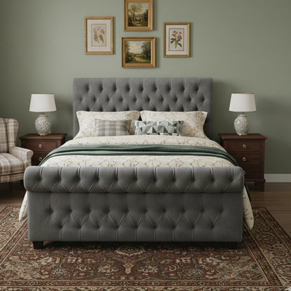 Bespoke Sleigh Beds Frame