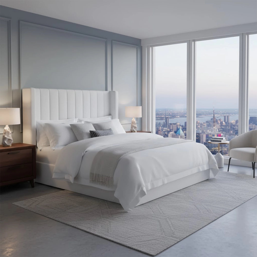 Boucle wing Beds and mattress image 2.webp