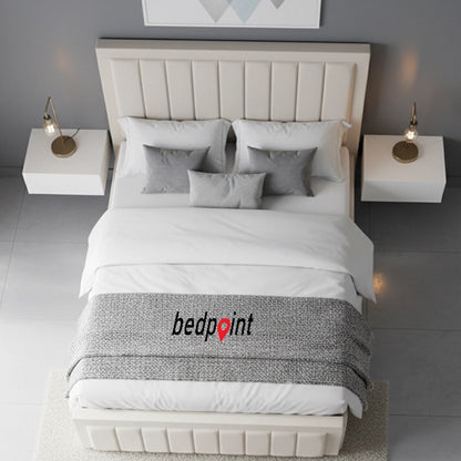 Ruda Bed Frame Storage Option closeup view front