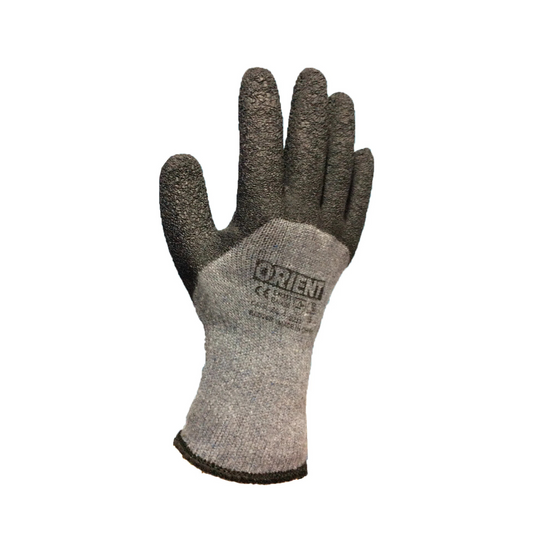 HEAVY DUTY GLOVES ORIENT LATEX COATED BUILDERS SAFETY GRIP WORK GLOVES MENS