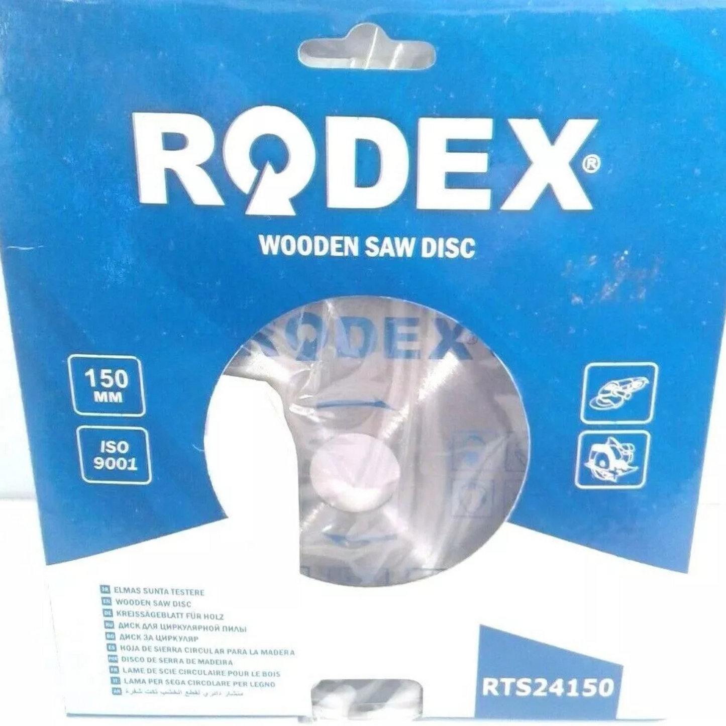 Rodex TCT Wooden Circular Saw Blade 150MM X 24 T Saw Disc Wood Cutting Blade