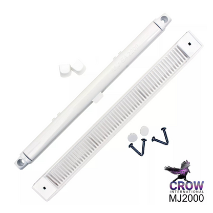 264mm EA2200 White MJ2000 Trickle Slot Vent for uPVC Wood Prevents Condensation
