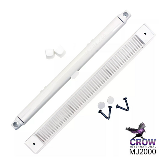 264mm EA2200 White MJ2000 Trickle Slot Vent for uPVC Wood Prevents Condensation