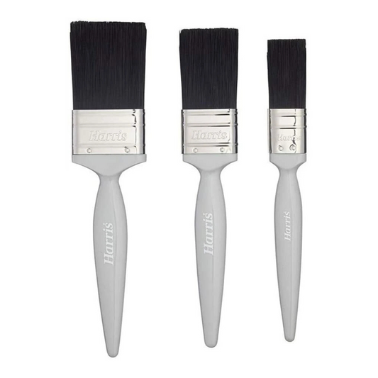 Harris Woodwork Gloss Essentials Decorating Professional Paints Brush Set 3