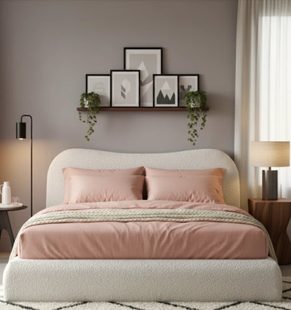 pink green teddy bed for kids