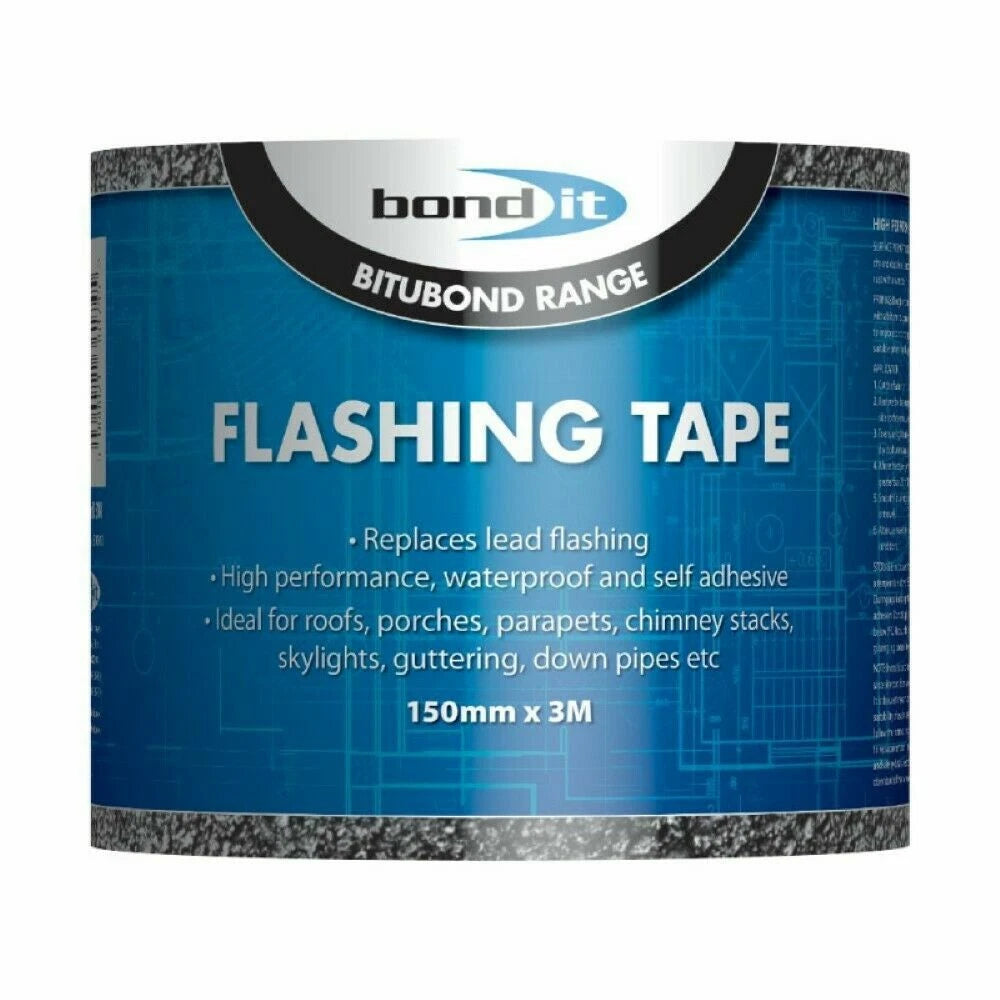 150MM x 3M Flashing Tape – Flashband Self-Adhesive Roof Felt Repair Seal