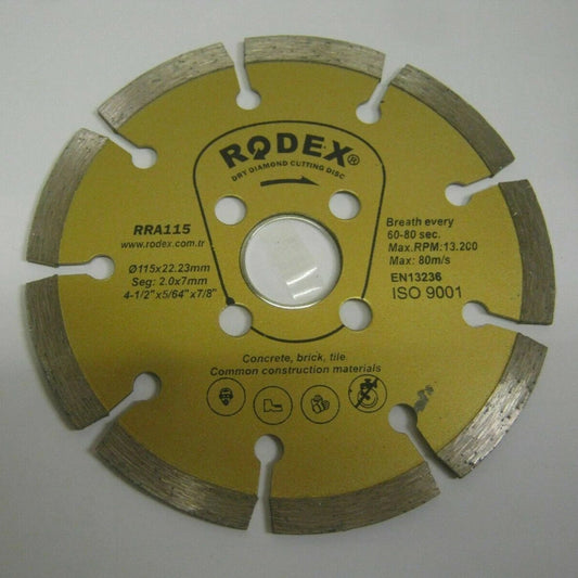 Turbo DIAMOND CUTTING DISC Granite Stoneware Ceramic Marble Tile Cutting Blade