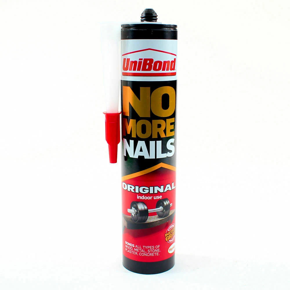 No More Nails Adhesive | Unibond OriginaI Interior Glue Bond Wood Metal Stone
