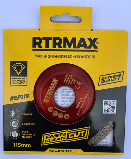 Thin 115mm 4.5'' Turbo Diamond Tile Cutting Disc Angle Grinder Discs / Blade