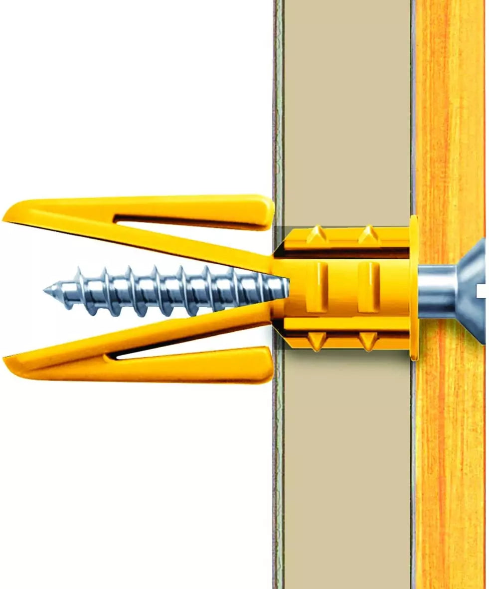 Plasplugs Multi-Size Plasterboard Fixings (50)