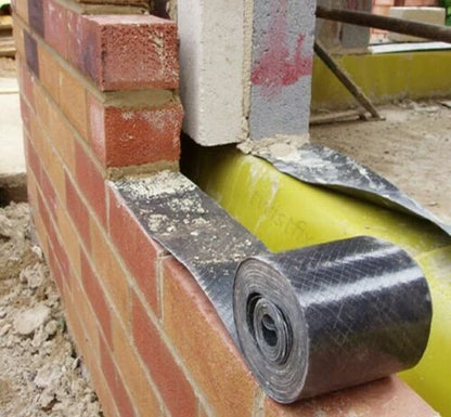 150MM x 30M DPC Roll – Damp Proof Course Membrane for Brick & Block Work
