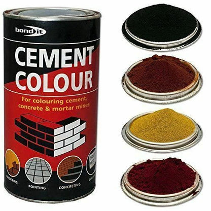Bond-IT Cement Dye Powder - Brown, 1KG Mortar & Concrete Toner