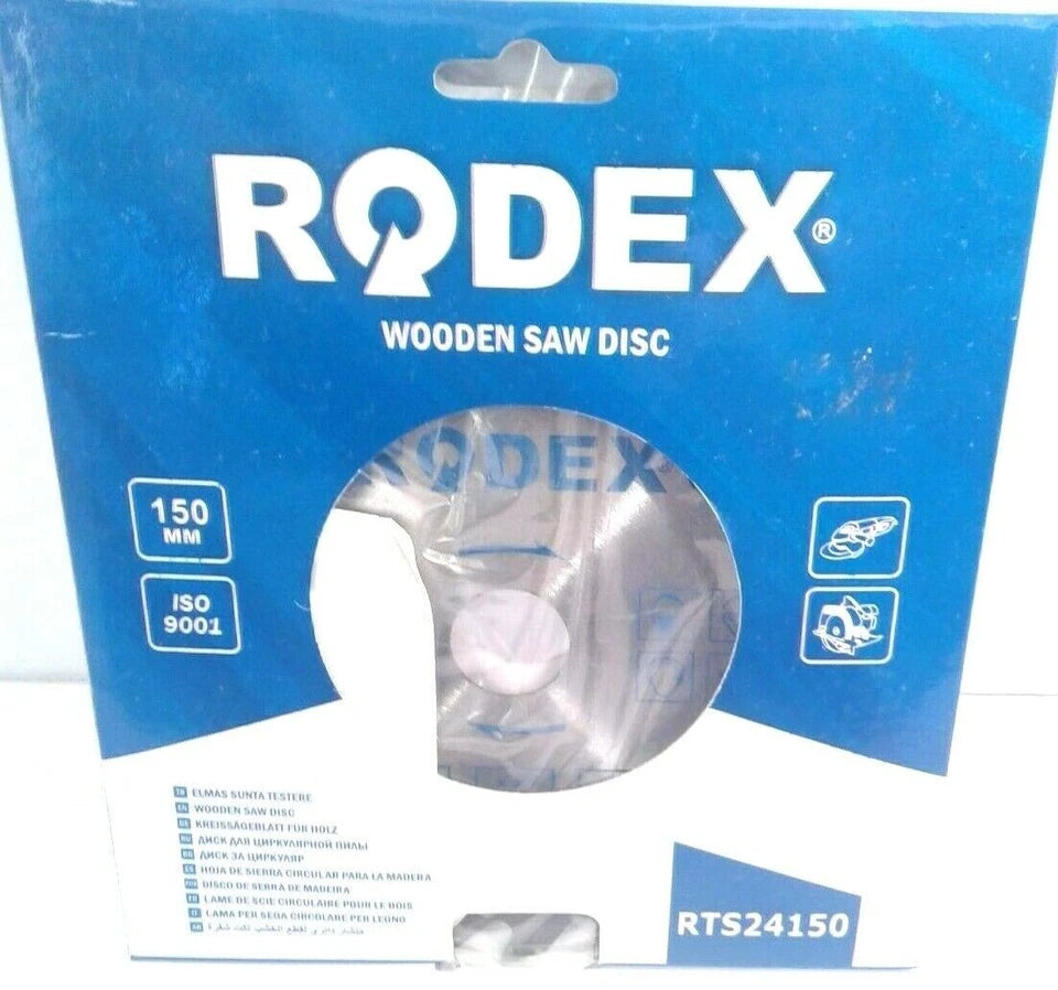 Rodex TCT Wooden Circular Saw Blade 150MM X 24 T Saw Disc Wood Cutting Blade