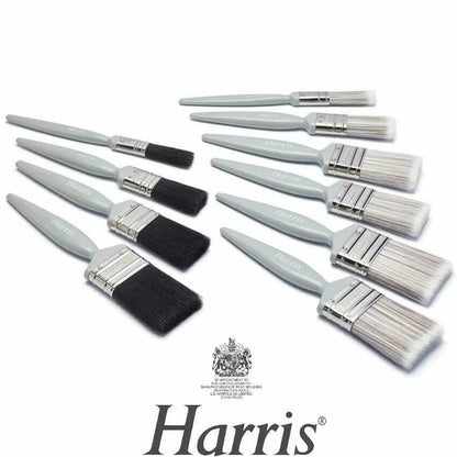 Harris Woodwork&Gloss Essentials Walls&Ceilings WoodGloss Paint Brushes Emulsion