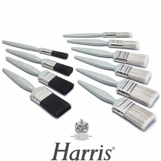 Harris Woodwork&Gloss Essentials Walls&Ceilings WoodGloss Paint Brushes Emulsion