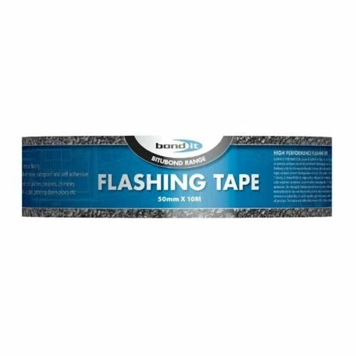 50MM X 10M FLASHING TAPE FLASHBAND SELF ADHESIVE ROOF FELT SEALS LEAKS LEAD