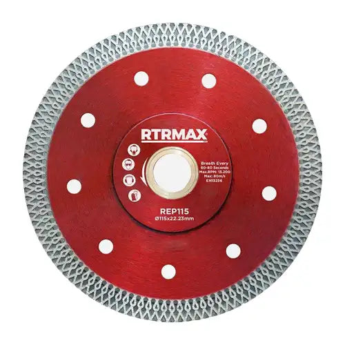 Thin 115mm 4.5'' Turbo Diamond Tile Cutting Disc Angle Grinder Discs / Blade